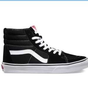 Men’s Black Sk8-Hi Vans Size 13